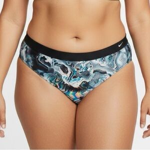 Nike XL Boho Tribal Print Swimsuit Bottom | Vibrant Geometric Bikini Brief NWT